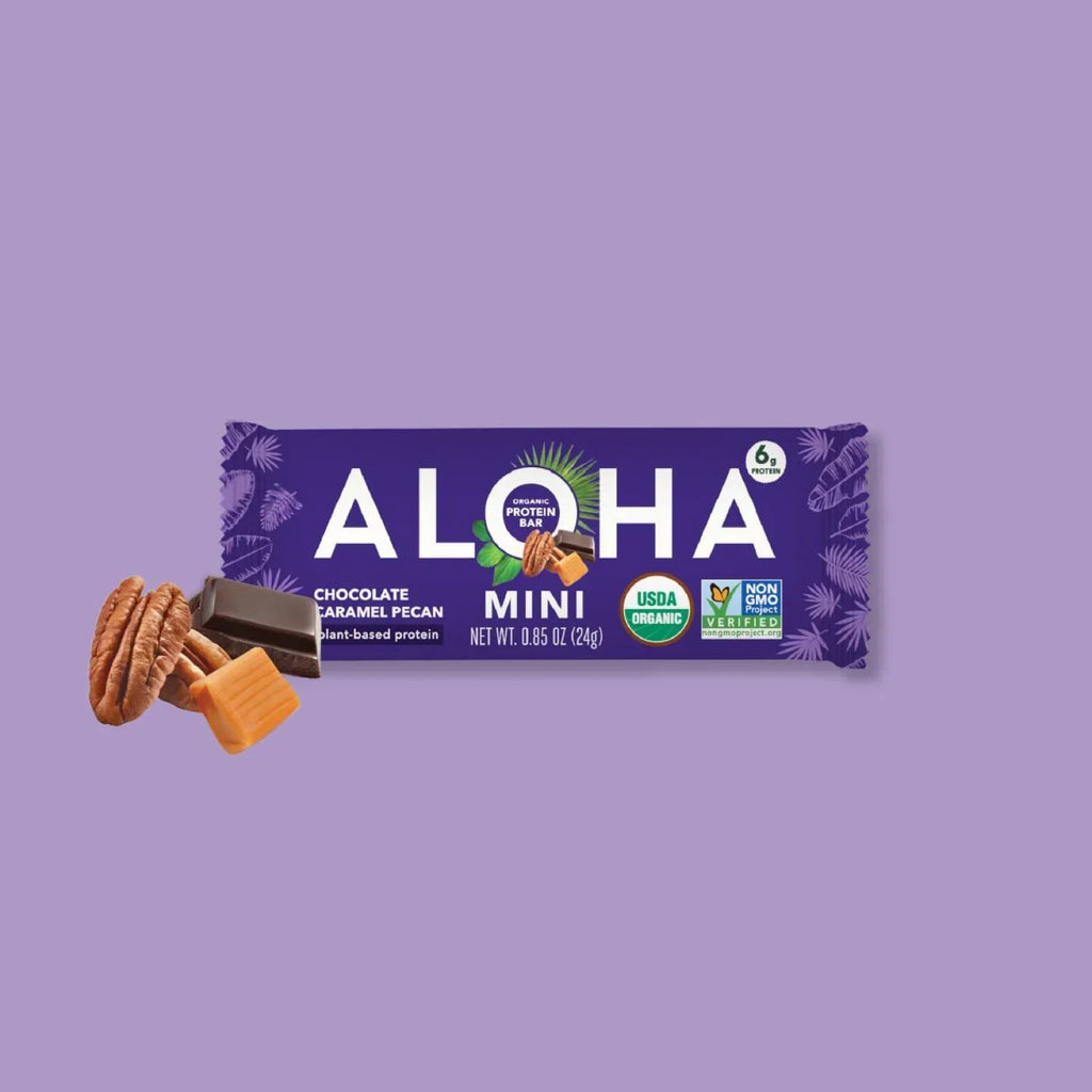 Chocolate Caramel Pecan - Mini Bars - Plant-Based Fuel for Busy Days
