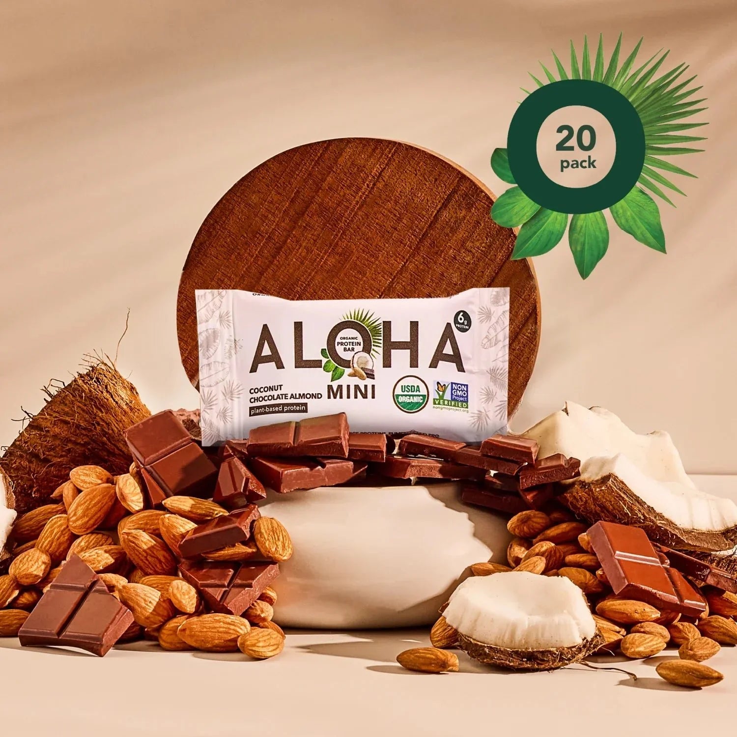 Coconut Chocolate Almond - Mini Bars - Feel-Good Fuel for Any Routine