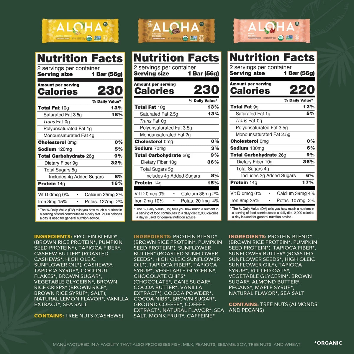 Protein Bar Sampler #2 - Variety Pack - A Better Snack for Every Day W9