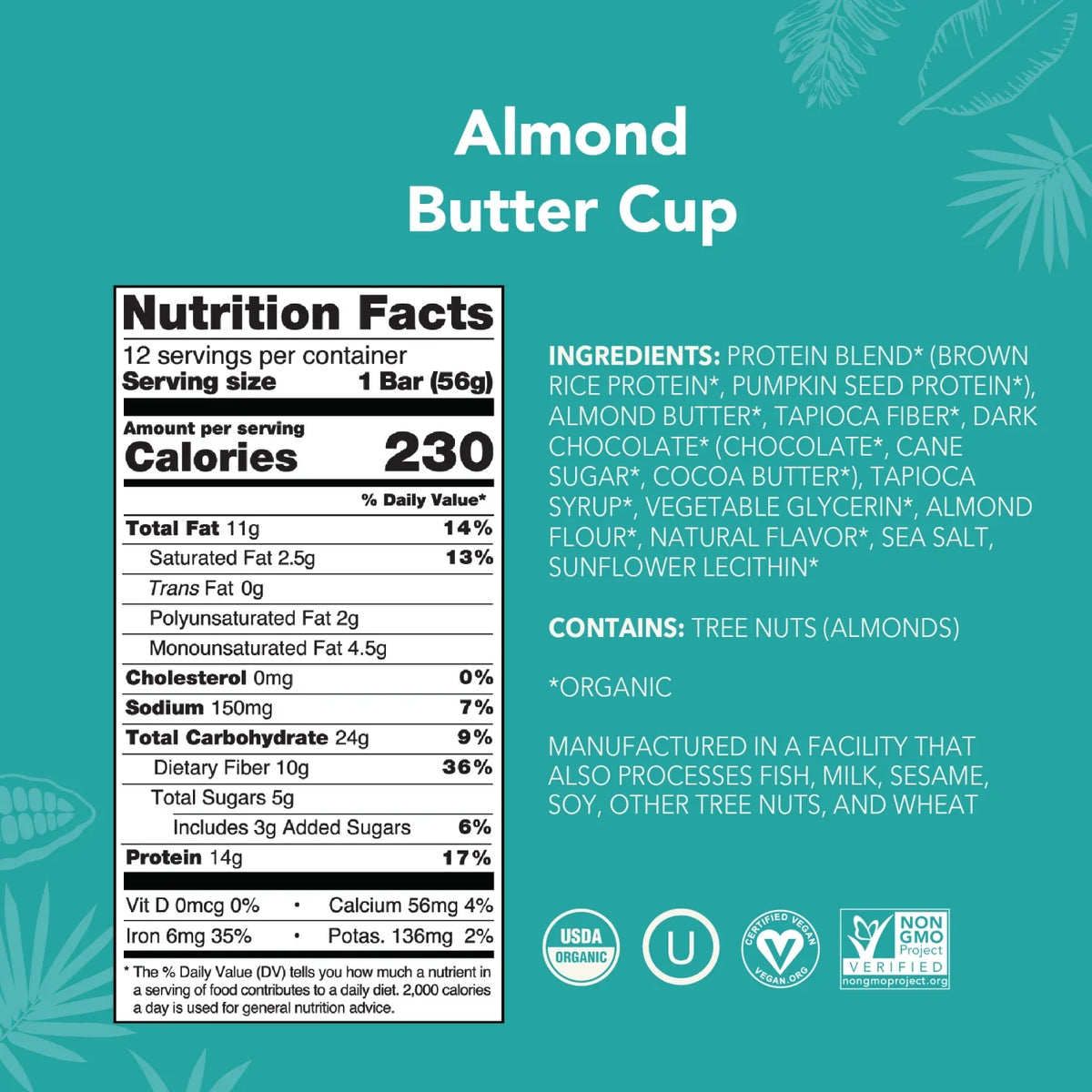 Almond Butter Cup - Protein Bars - Protein-Packed and Ready to Go K7